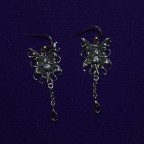 Bubble Rider Fairy Earrings with Amethyst